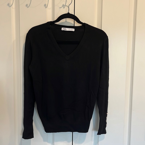 Zara Sweaters Zara Black Sweater Poshmark